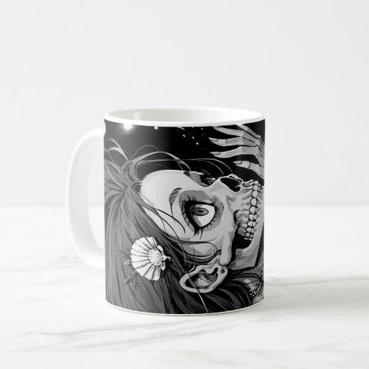 Mug Caneca caveira f (Devant gauche)