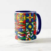 Mug Caneca Colorida (Devant droit)
