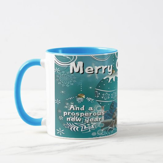 Mug Caneca com cor dentro-Natal (Gauche)