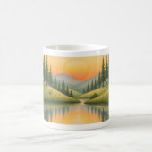 Mug Caneca com paisagem de montanha (Centre)