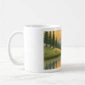 Mug Caneca com paisagem de montanha (Gauche)