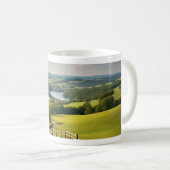 Mug Caneca com paisagem e lago ao fundo (Devant droit)