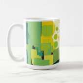 Mug Caneca com paisagem verde (Gauche)