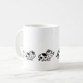 Mug Caneca Cow Evolution (Devant gauche)
