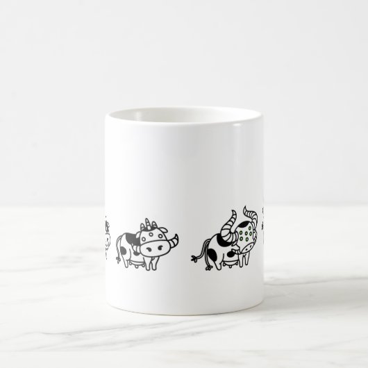 Mug Caneca Cow Evolution (Centre)