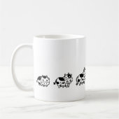 Mug Caneca Cow Evolution (Gauche)