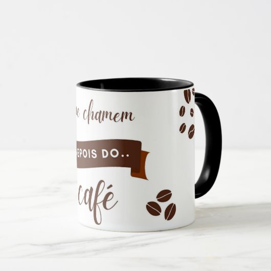 Mug Caneca de café (Devant droit)