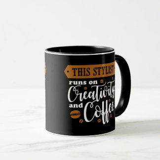Mug Caneca de Café Creativity 11 oz Cerâmica W-PT ZLE