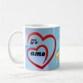 Mug Caneca de porcelana (Gauche)
