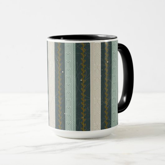 Mug Caneca estampa boho (Devant droit)