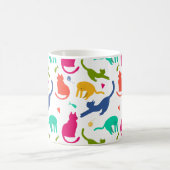 Mug Caneca Estampada Com Gatos - Colorida (Centre)