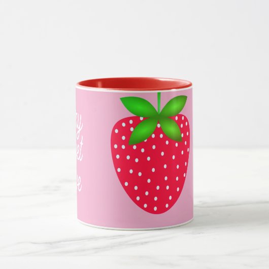 Mug caneca estampada morango (Centre)