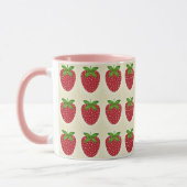 Mug caneca estampada morango (Gauche)