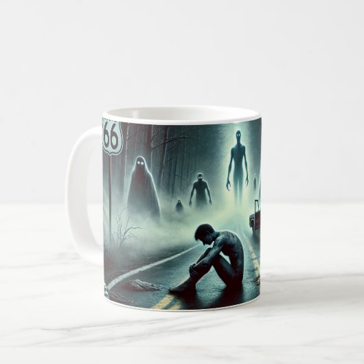 Mug caneca, ESTRADA 66 (Devant gauche)