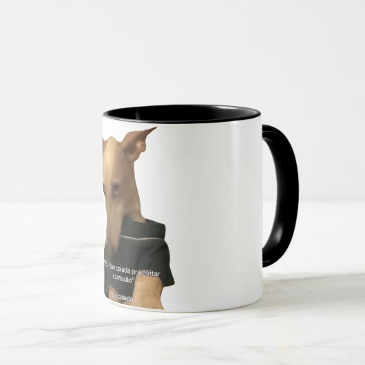 Mug Caneca - Eu calada (Devant droit)