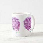 Mug Caneca Flor Hortência (Devant droit)
