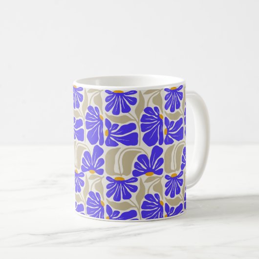 Mug Caneca Flower (Devant droit)