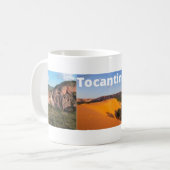 Mug Caneca lembrança de Tocantins Brasil (Devant gauche)