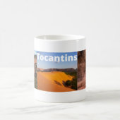 Mug Caneca lembrança de Tocantins Brasil (Centre)