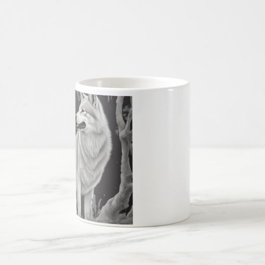 Mug Caneca Lobo da noite (Centre)
