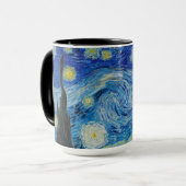 Mug Caneca Noite Estrelada Van Gogh (Devant gauche)
