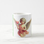 Mug caneca personalizada anjo cupido com coração (Centre)