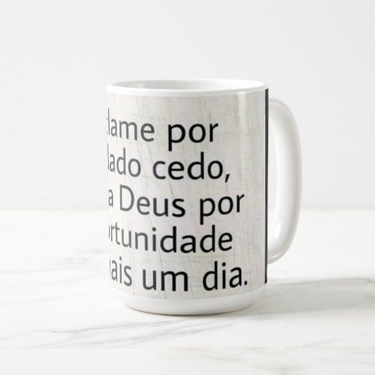 Mug Caneca personalizada Branca (Devant droit)