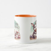 Mug caneca personalizada coelho da páscoa (Centre)