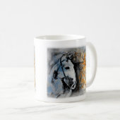 Mug Caneca Pintura de Cavalo (Devant droit)