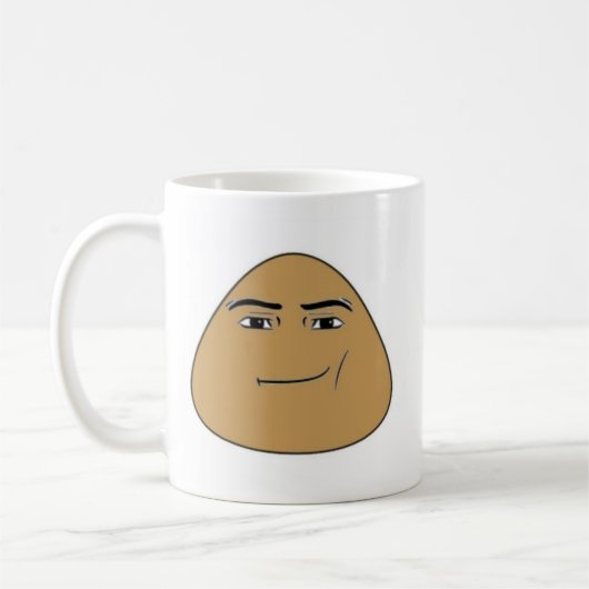Mug caneca pou com rosto de homem (Gauche)