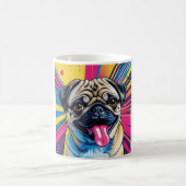 Mug Caneca Pug Pop Art 01 (Centre)