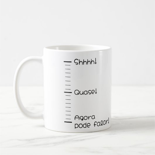 Mug Caneca Shhhh! (Gauche)