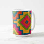 MUG CANECAS CORES GEOMÉTRICO (Devant droit)