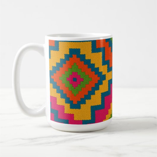 MUG CANECAS CORES GEOMÉTRICO (Gauche)