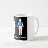 Mug #ÇaN'ÉtaitJamaisUneUrgence (Devant droit)