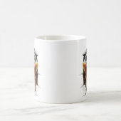 Mug Caneton de dessin animé 3D faisant irruption (Centre)