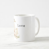 Mug Canetons Bébés de Maman Jaune (Devant droit)