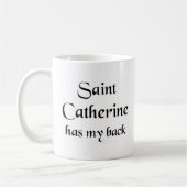 Mug canette à café saint catherine (Gauche)
