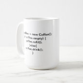 Mug Canette Algorithme Coffee (Devant gauche)