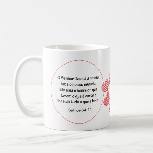Mug Canette avec verset (Gauche)