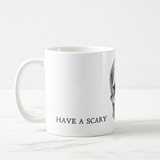 Mug Canette Crâne Have à Scary (Gauche)