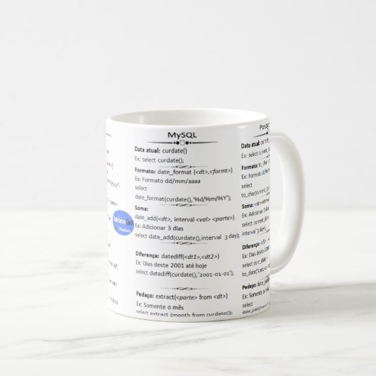 Mug Canette DatabaseCast (Devant droit)