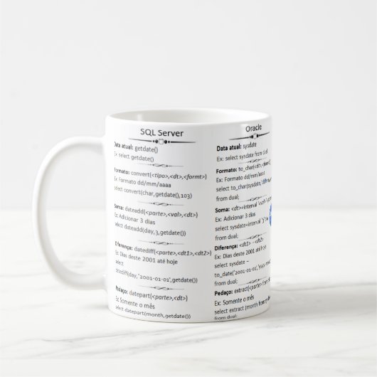Mug Canette DatabaseCast (Gauche)