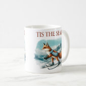 Mug Canette de café de Noël (Devant droit)
