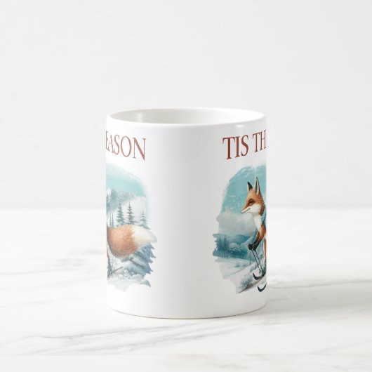 Mug Canette de café de Noël (Centre)