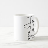 Mug Canette de café de Noël (Devant droit)