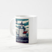 Mug Canette de café Nantucket - Taille 11oz (Devant gauche)