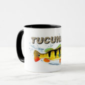 Mug Canette de Pêche - Poisson Tucunaré (Devant gauche)