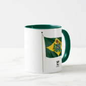 Mug Canette drapeau impérial de l'Oiseau Empire (Devant droit)