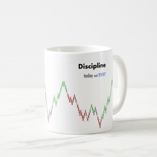 Mug Canette du Trader Discipliné (Devant droit)
